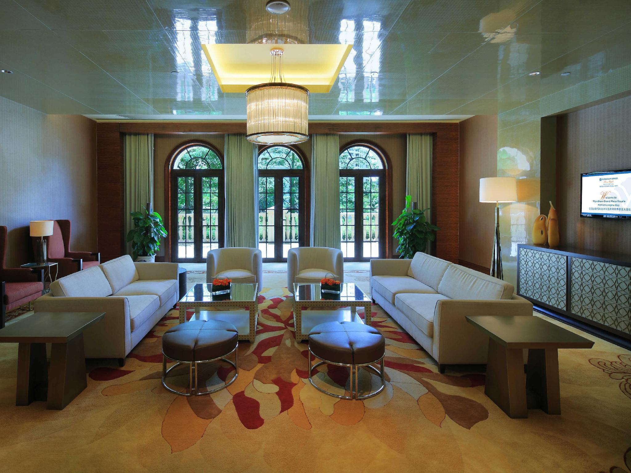 Ledong Wyndham Grand Plaza Royale Hainan Longmu Bay מראה חיצוני תמונה