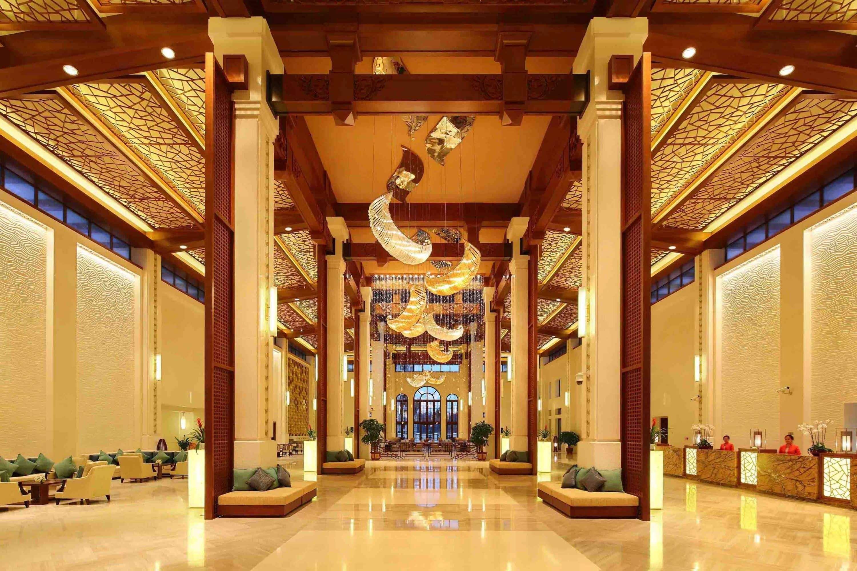 Ledong Wyndham Grand Plaza Royale Hainan Longmu Bay מראה חיצוני תמונה