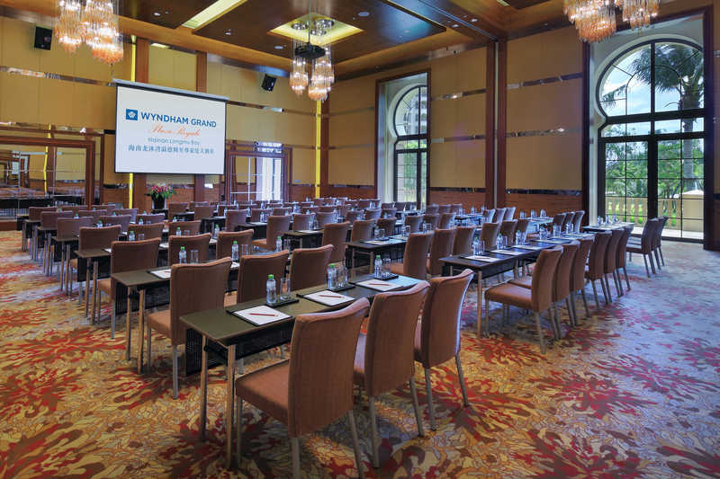 Ledong Wyndham Grand Plaza Royale Hainan Longmu Bay מראה חיצוני תמונה