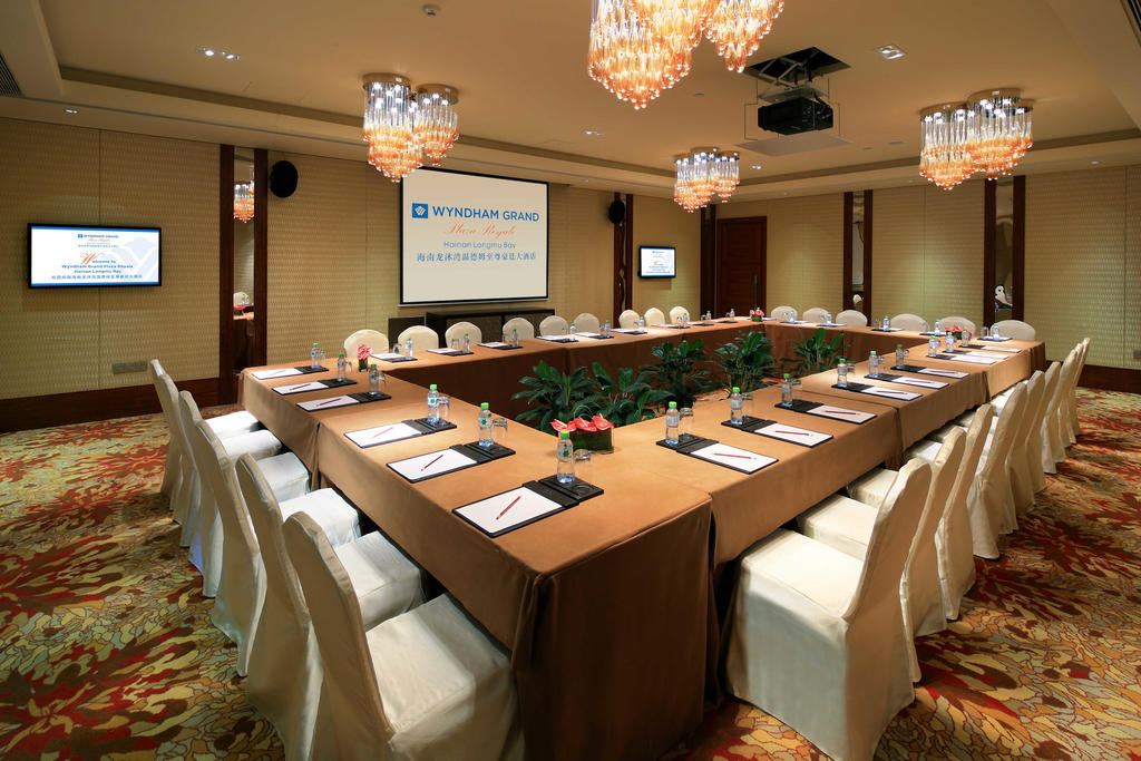 Ledong Wyndham Grand Plaza Royale Hainan Longmu Bay מראה חיצוני תמונה